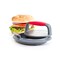 Progressive Progressive Prepworks Gray/Red Plastic Burger Press 1 Burger HPM-10 - alternate 2